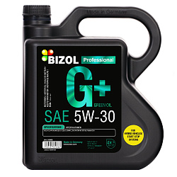 81086 BIZOL Синтетическое моторное масло Green Oil+ 5W-30 (4л)