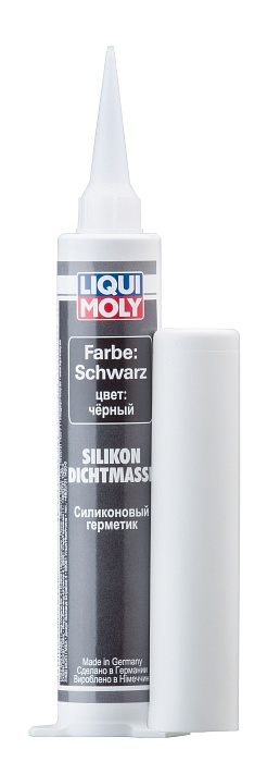 7639 LiquiMoly Силиконовый герметик (черный) Silicon-Dichtmasse schwarz 0,08л