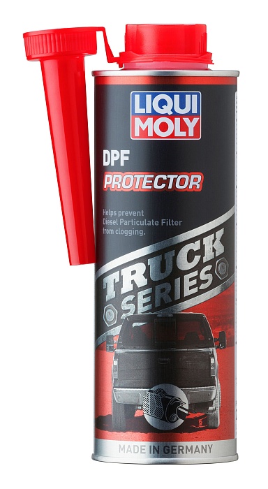 20999 LiquiMoly Присадка для защиты сажев.фильтра тяж.внедорожников Truck Series DPF Protector 0,5л
