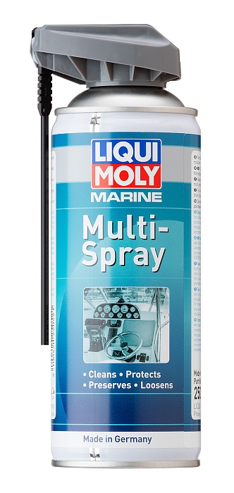 25052 LiquiMoly Мультиспрей для водной техники Marine Multi-Spray 0,4л