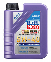 2327 LiquiMoly НС-синтетическое моторное масло Leichtlauf High Tech 5W-40 1л 2327 LiquiMoly НС-синтетическое моторное масло Leichtlauf High Tech 5W-40 1л