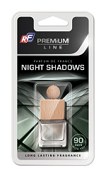 27368N RUSEFF Ароматизатор подвесной жидкостный PREMIUM LINE Night Shadows