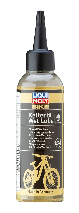 6052 LiquiMoly Смазка для цепи велосипедов (дождь/снег) Bike Kettenoil Wet Lube 0,1л