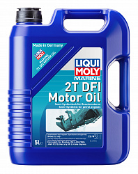 25063 LiquiMoly Полусинтетическое моторное масло для водной техники Marine 2T DFI Motor Oil 5л