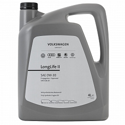 GS60183M3 VW Group Синтетическое моторное масло Longlife II 0W-30 (4л)