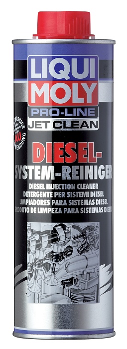 5154 LiquiMoly Жидкость для очистки дизельных топливных систем Pro-Line JetClean Diesel Reinege 0.5л