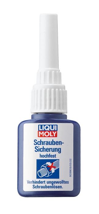 3803 LiquiMoly Средство для фиксации винтов (сильной фиксации) Schrauben-Sicherung hochfest 0,01л