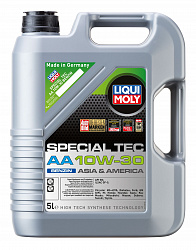 21338 LiquiMoly НС-синтетическое моторное масло Special Tec Benzin 10W-30 5 л