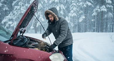 Как завести автомобиль в мороз