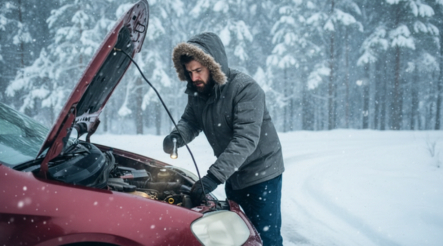 Как завести автомобиль в мороз