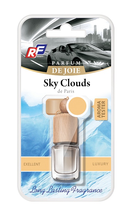 27343N RUSEFF Ароматизатор подвесной жидкостный PARFUM DE JOIE Sky Clouds