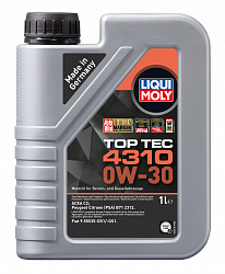 2361 LiquiMoly НС-синтетическое моторное масло Top Tec 4310 0W-30 1л