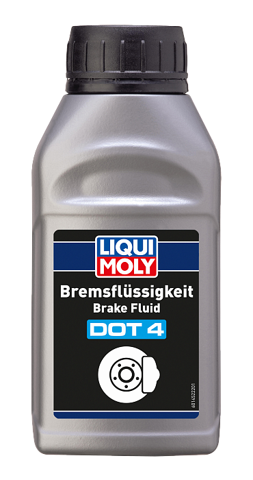 3091 LiquiMoly Тормозная жидкость Bremsflussigkeit DOT 4 (0,25л)