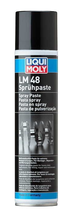 3045 LiquiMoly Паста монтажная LM 48 Spruhpaste 0,3л 