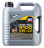 2195 LiquiMoly НС-синтетическое моторное масло Top Tec 4100 5W-40 4л