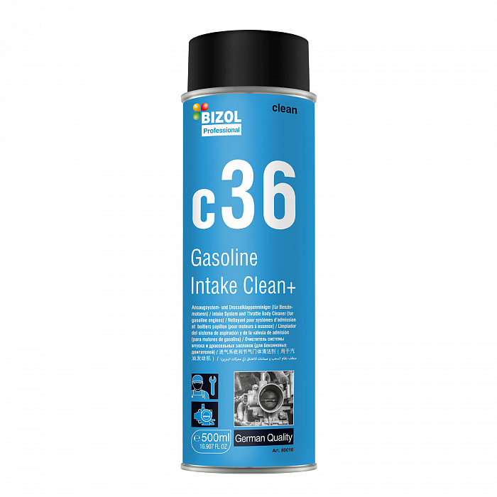 80016 BIZOL Очист.дросс.заслонок Gasoline Intake Clean+ c36 (0,5л)