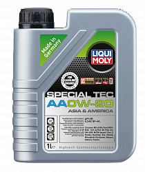 8065 LiquiMoly НС-синтетическое моторное масло Special Tec AA 0W-20 1л