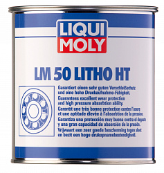 3407 LiquiMoly Высокотемпературная смазка для ступиц подшипников LM 50 Litho HT 1кг