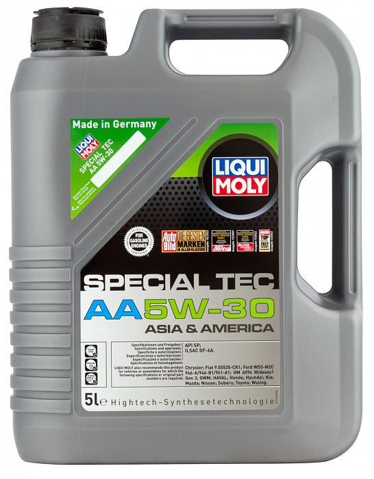 7530 LiquiMoly НС-синтетическое моторное масло Special Tec AA 5W-30 5л