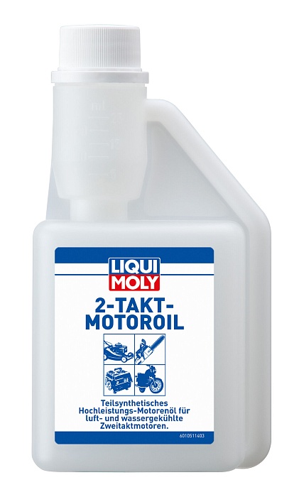 1051 LiquiMoly Полусинтетическое моторное масло для 2-тактных двигателей 2-Takt-Motoroil TC 0,25л