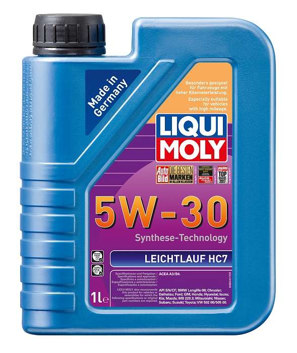 8541 LiquiMoly НС-синтетическое моторное масло Leichtlauf HC 7 5W-30 1л