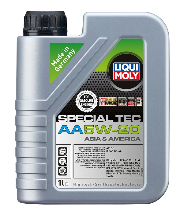 20792 LiquiMoly НС-синтетическое моторное масло Special Tec AA 5W-20 1л