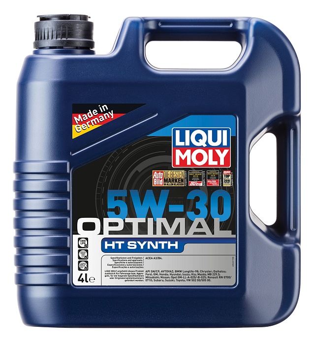 39001 LiquiMoly НС-синтетическое моторное масло Optimal HT Synth 5W-30 4л