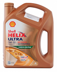 550046306 Shell Синтетическое моторное масло Helix Ultra ECT C2/C3 0W-30 SN (4л)