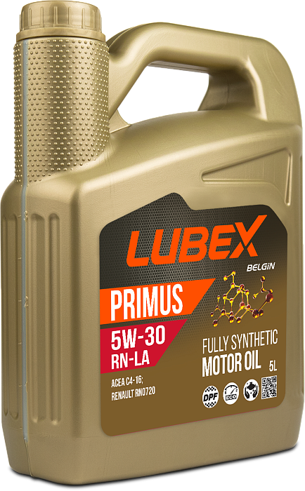 L034-1328-0405 LUBEX Синтетическое моторное масло PRIMUS RN-LA 5W-30 C4 (5л)