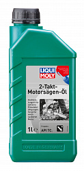 1282 LiquiMoly Минеральное моторное масло для 2-т бензопил и газонокосилок 2-Takt-Motorsage-Oil 1л