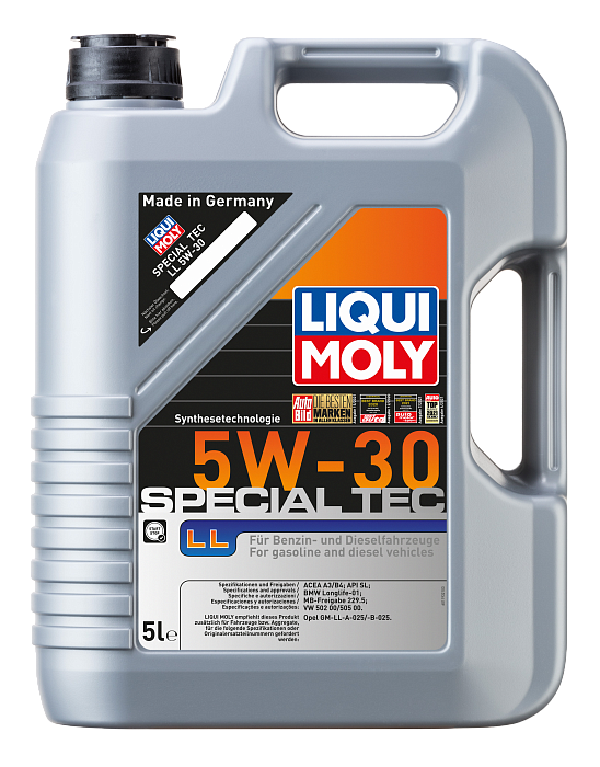 2448 LiquiMoly НС-синтетическое моторное масло Special Tec LL 5W-30 5л