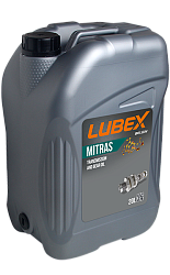 L020-0900-0020 LUBEX Синтетическое трансмиссионное масло MITRAS MT EP SYN 75W-80 (20л)