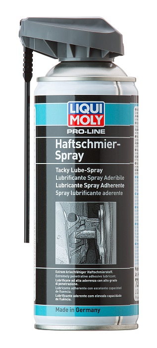 7388 LiquiMoly Профессиональная сверхлипкая смазка спрей Pro-Line Haftschmier Spray 0,4л