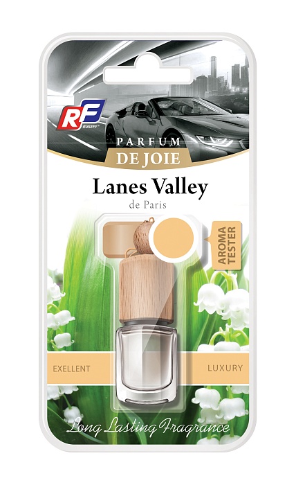 27322N RUSEFF Ароматизатор подвесной жидкостный PARFUM DE JOIE Lanes Valley