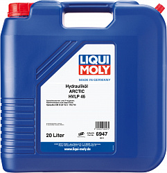 6947 LiquiMoly Минеральное гидравлическое масло Hydraulikoil Arctic HVLP 46 20л 6947 LiquiMoly Минеральное гидравлическое масло Hydraulikoil Arctic HVLP 46 20л