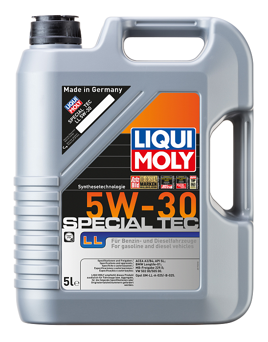 2448 LiquiMoly НС-синтетическое моторное масло Special Tec LL 5W-30 5л