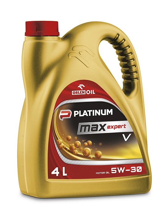 QFS830B40 ORLEN OIL Синтетическое моторное масло PLATINUM MAXEXPERT V 5W-30 4л