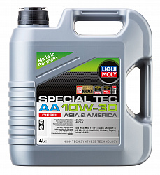 39027 LiquiMoly НС-синтетическое моторное масло Special Tec AA Diesel 10W-30 4л