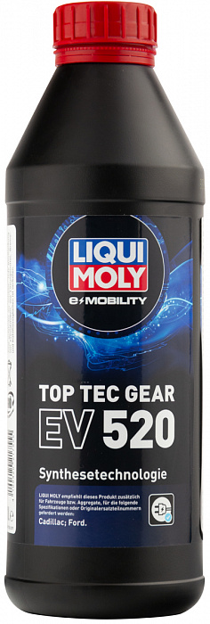 21755 Liqui Moly НС-синтетическое трансмиссионное масло Top Tec Gear EV 520 21755 Liqui Moly НС-синтетическое трансмиссионное масло Top Tec Gear EV 520