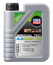 21326 LiquiMoly НС-синтетическое моторное масло Special Tec AA 0W-16 1л