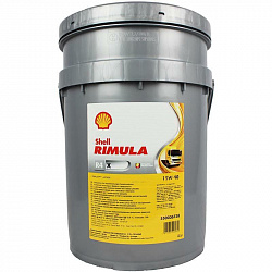 550036738 Shell Минеральное моторное масло Rimula R4 X 15W-40 (20л)