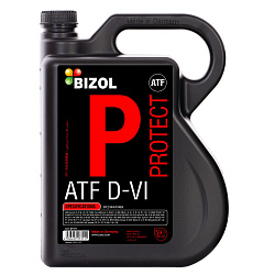 27311 BIZOL НС-синтетическое трансмиссионное масло для АКПП Protect ATF D-VI (5л)