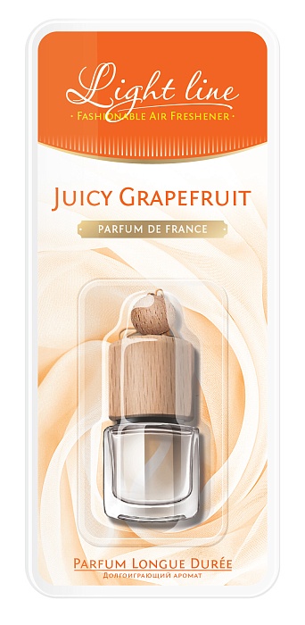 27482N RUSEFF Ароматизатор подвесной жидкостный PARFUM DE FRANCE Juicy Grapefruit