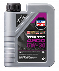 2317 LiquiMoly НС-синтетическое моторное масло Top Tec 4500 5W-30 1л