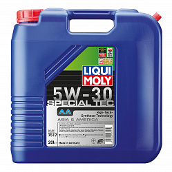 7517 LiquiMoly НС-синтетическое моторное масло Special Tec AA 5W-30 20л