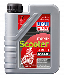 1053 LiquiMoly Синтетическое мот.масло для скутеров Motorbike 2T Synth Scooter Street Race L-EGD 1л