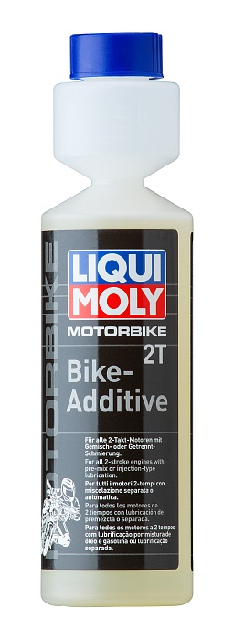 1582 LiquiMoly Присадка для 2-тактных мото двигателей Motorbike 2T-Bike-Additiv 0,25л