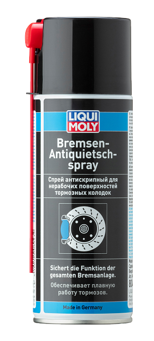 8043 LiquiMoly Синтетическая смазка для тормозной системы Bremsen-Anti-Quietsch-Spray 0,4л