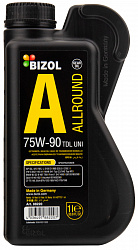 88220 BIZOL Синтетическое трансмиссионное масло Allround Gear Oil TDL 75W-90 UNI (1л)