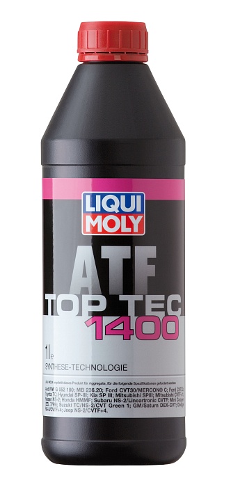 3662 LiquiMoly НС-синтетическое трансмиссионное масло для CVT Top Tec ATF 1400 1л